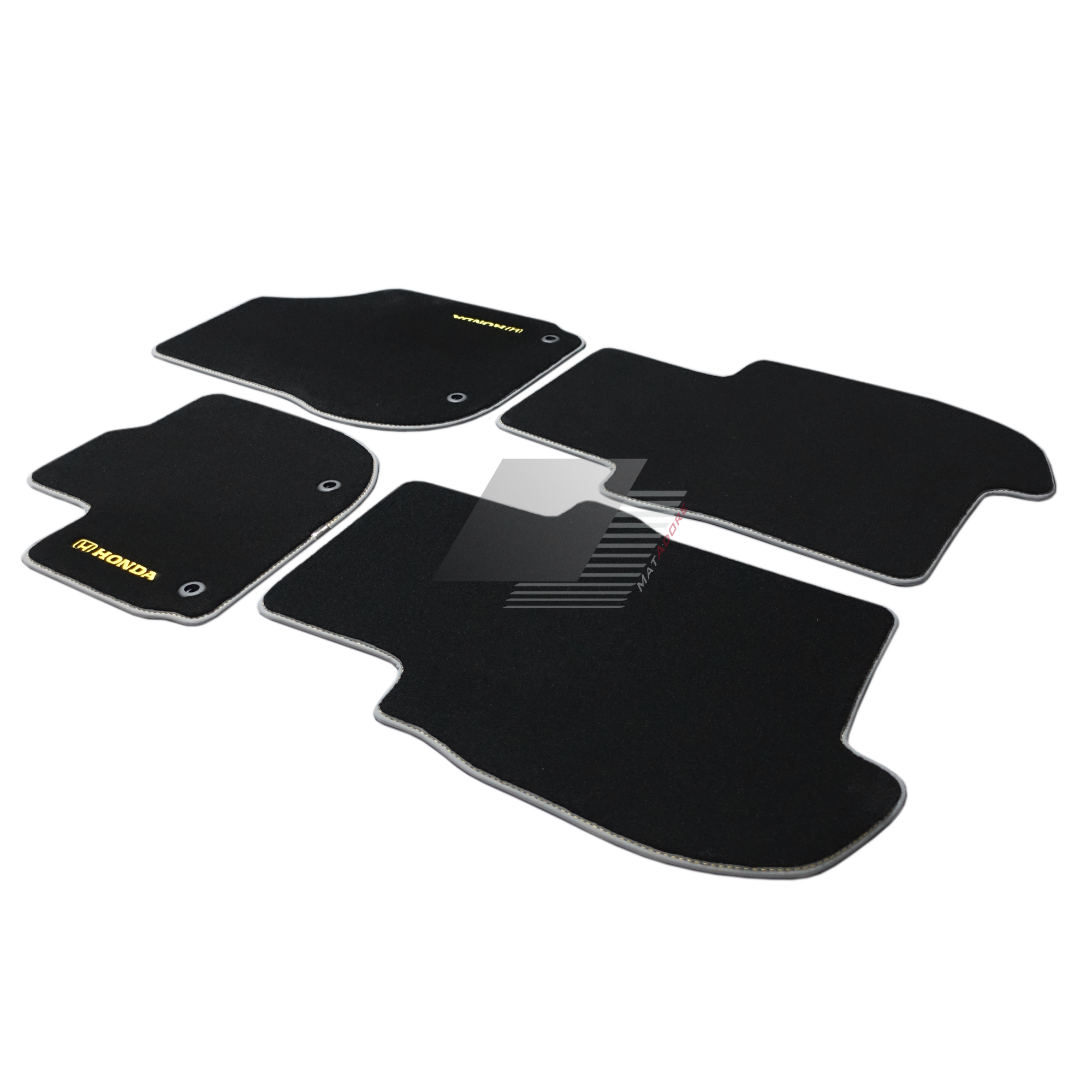 Honda Jazz 1 Hatchback Floor Mats 2002-2008 *Rear 1 #HONDA